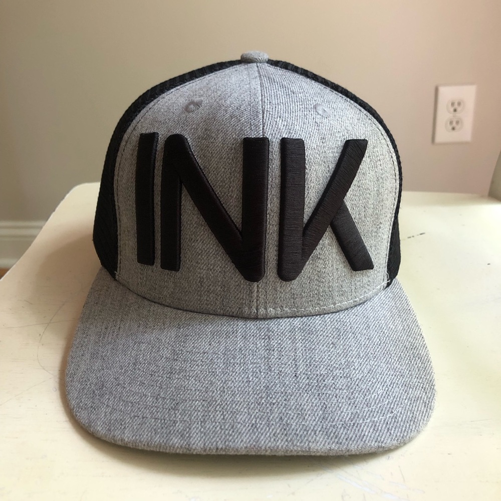 New: Ink Addict Stitched or Embroidered INK SnapBack Hat. One Size - Picture 3 of 10